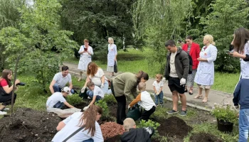 8 июля, в праздничный день любви, семьи и верности, на базе городской клинической больницы № 9 2
